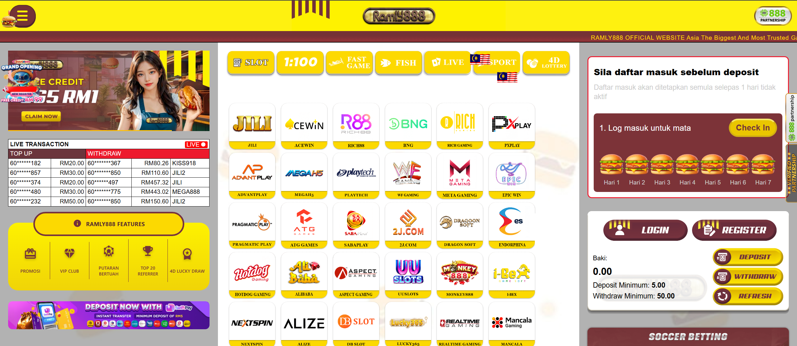 Ramly888 Homepage