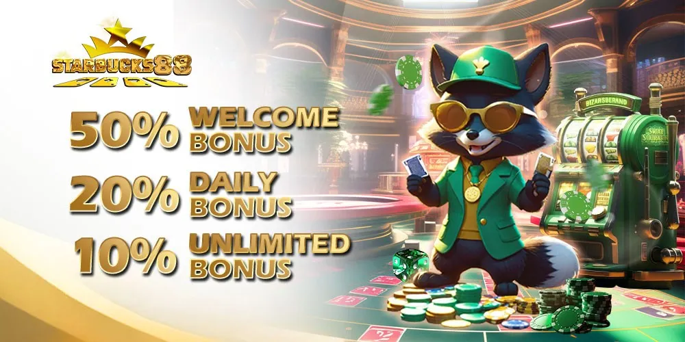 Starbcuks888 Welcome Bonus