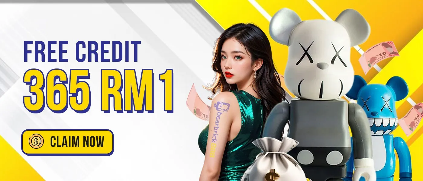 Bearbrick888 365 Days Free Credit RM1