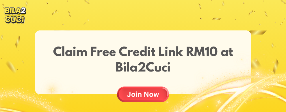 Claim Free Credit Link RM10 at Bila2Cuci